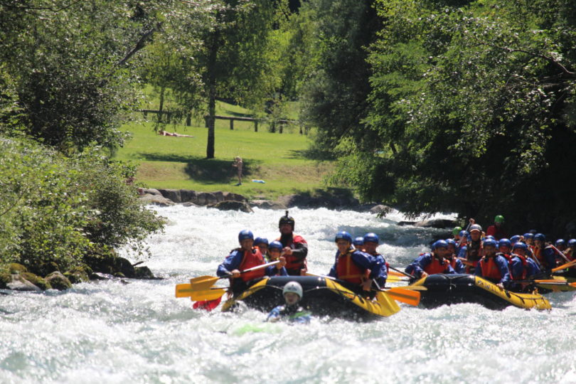 rafting val di sole