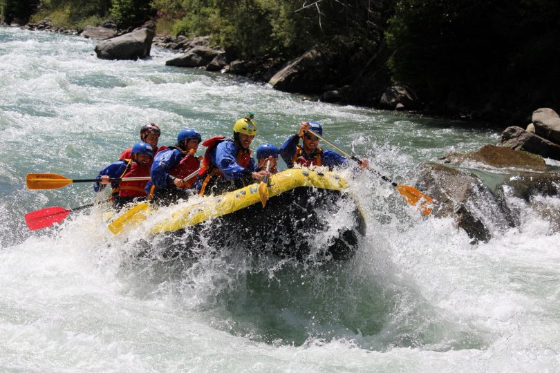 rafting adrenalina nel canyon