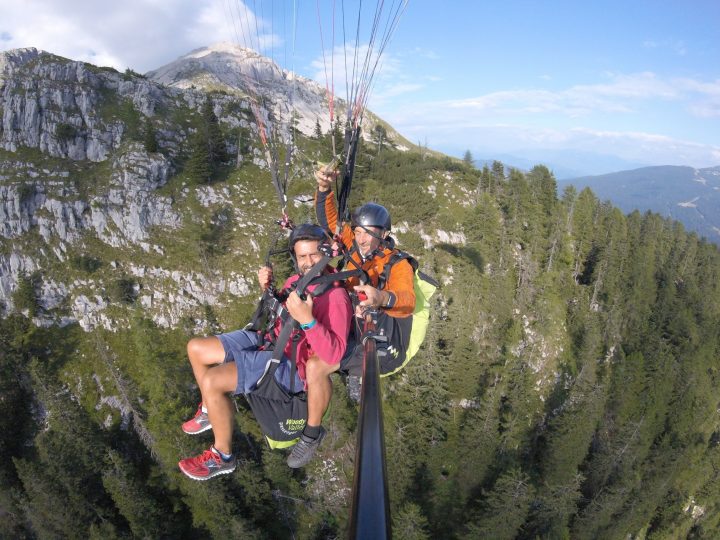 Parapendio tandem Molveno