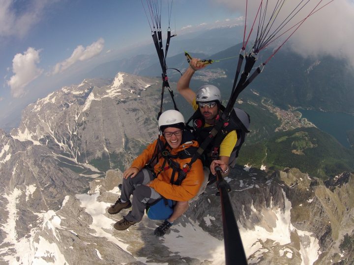 #Paragliding Molveno