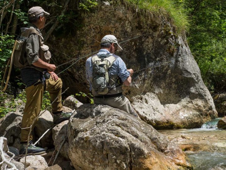 pesca a mosca sul rio Ala,Vallagarina, Trentino